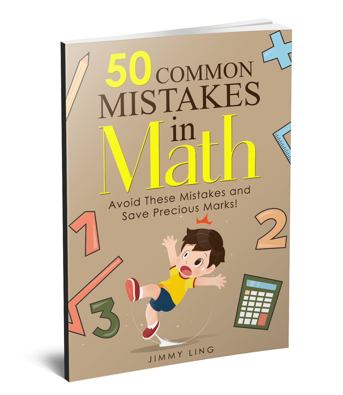 50 Common Mistakes in Math ebook for primary school students