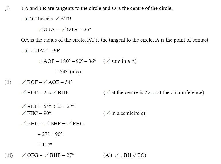circle diagram for exam question example 4