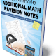additional math Revision Notes
