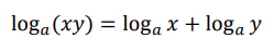 logarithm product law