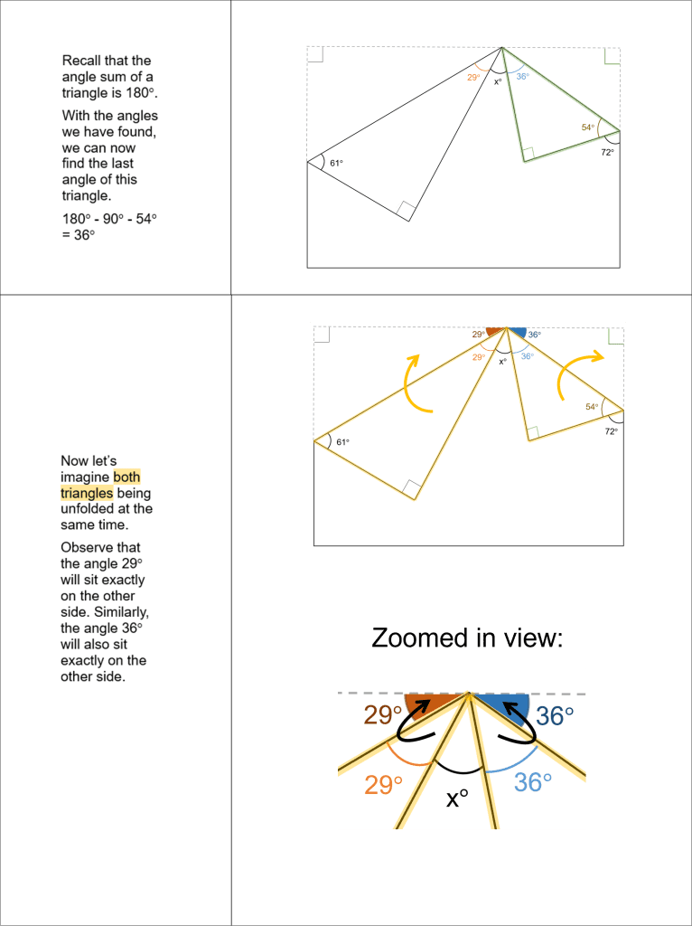 Folding Angle Questions