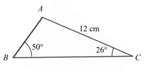 sine rule example 1