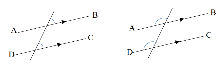 corresponding angles