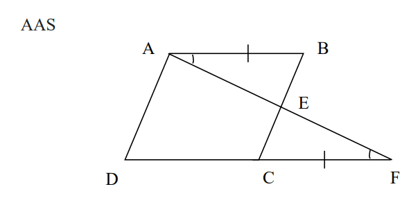 congruent triangles AAS