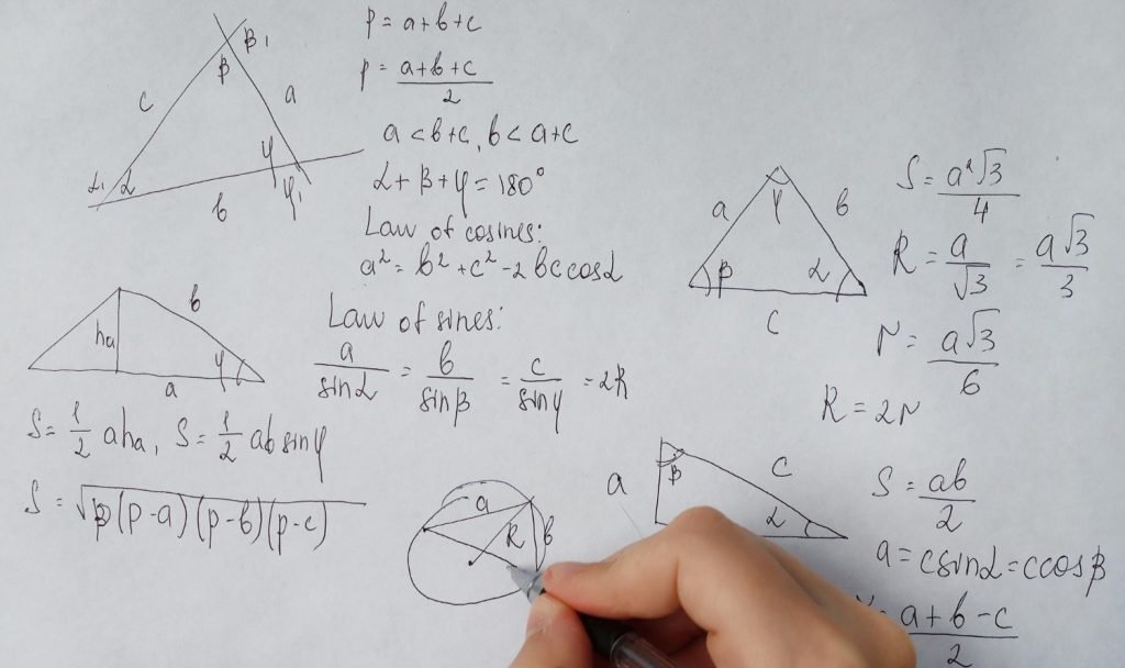o level math formula sheet