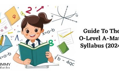 Guide To The O-Level A-Math Syllabus (2024)