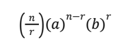 Binomial Theorem The General Term