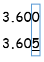P4 Decimals - Comparing and ordering decimals