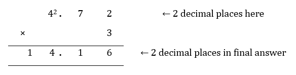 P4 Decimals - Multiplication and Division