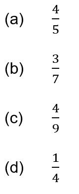 Comparing and ordering of like and unlike fractions